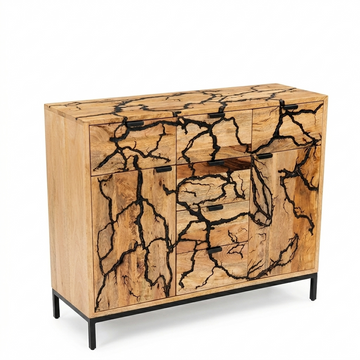 Eldorado Sideboard – Architect-Designed Solid Wood & Epoxy Resin Credenza
