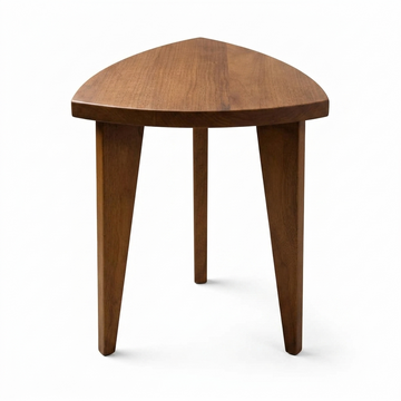 Kado Wooden Side Table & Stool – Handcrafted Solid Walnut Minimalism